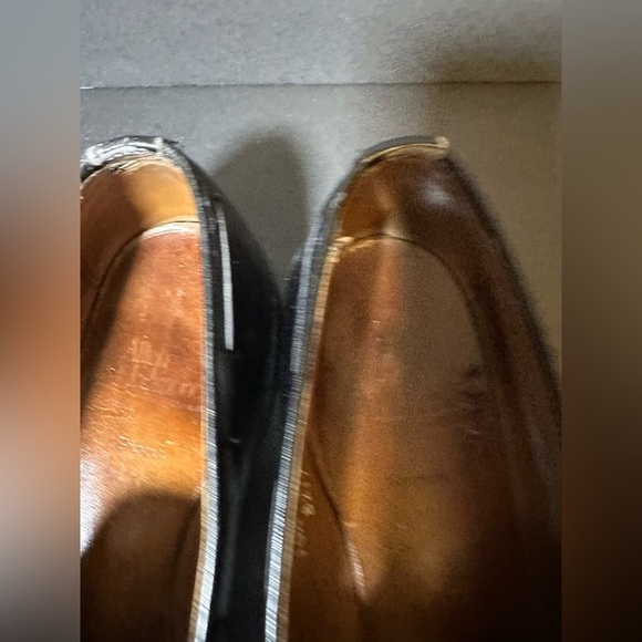 Allen Edmonds Mens Grayson Black tassel Loafers Sz 9.5 - Picture 9 of 15